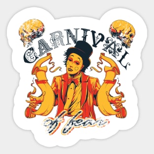 Carnival Of Fear Sticker